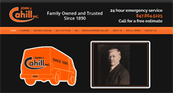 Desktop Screenshot of cahillinc.com