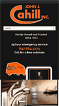 Mobile Screenshot of cahillinc.com